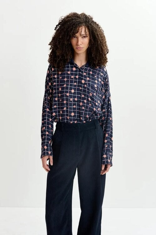 Essentiel Antwerp Donkerblauwe Blouse