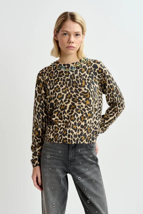 Essentiel Antwerp Leopard Trui