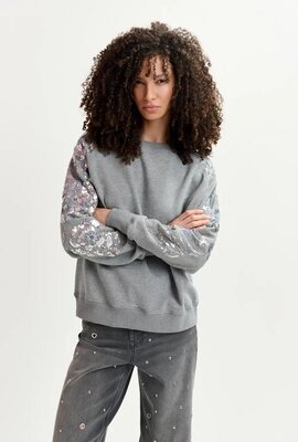 Essentiel Antwerp Grijs Sweatshirt