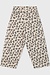 10Days light natural wide twill pants leopard