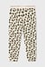 10Days Oyster cropped jogger leopard