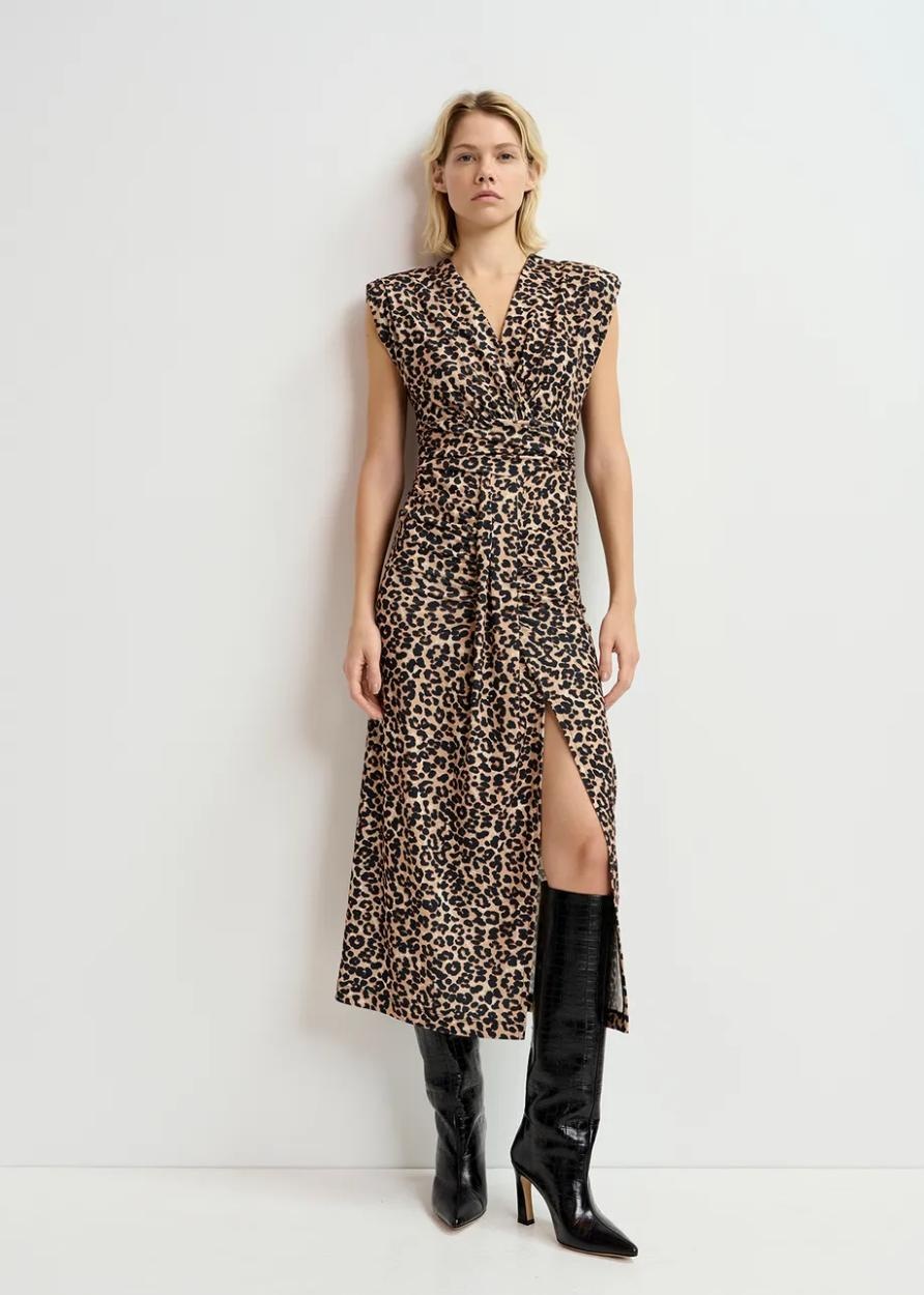 Essentiel Antwerp Leopard Jurk Van Dort Mode