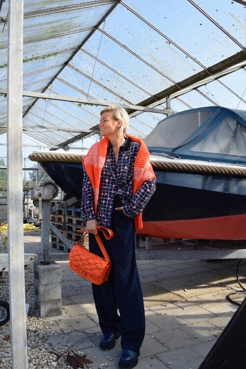 Zadig & Voltaire Donkerblauwe Boots Ride Chelsea Studs