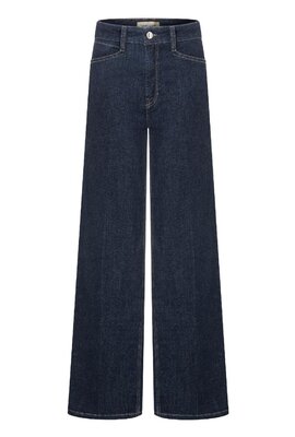 Cambio Indigo Amina Wide Leg Jeans