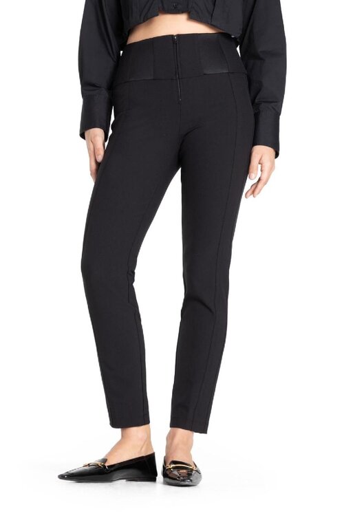 Cambio Zwarte Rebelle Slim Fit Pantalon