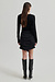 Second Female Zwarte Festive Skirt