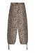 Ganni Leopard Cotton leopard broek