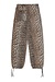 Ganni Leopard Cotton leopard broek