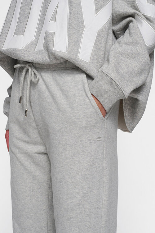 10Days Light Grey Melee THE STRAIGHT JOGGER