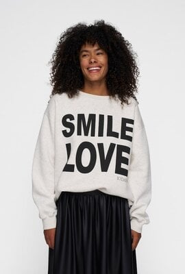 10Days Soft white melee statement sweater