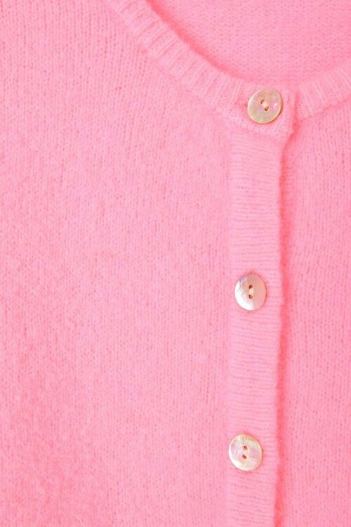 American Vintage Roze Gebreid Vest