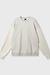 10Days Soft White Melee statement sweater knit sleeves