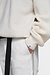 10Days Soft White Melee statement sweater knit sleeves