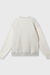 10Days Soft White Melee statement sweater knit sleeves
