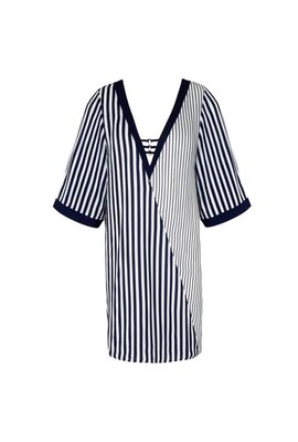 Lise Charmel Navy Rayure en Ligne Tuniek