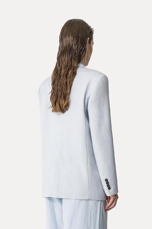 Forte_Forte Grijze Blazer