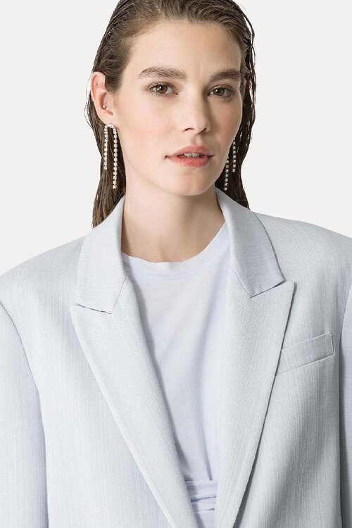 Forte_Forte Grijze Blazer