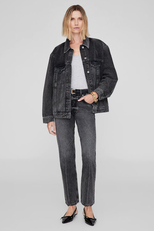 Anine Bing Grijze Kate Jeans