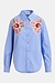 Essentiel Antwerp Blauw Sequin Blouse