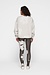 10Days Soft White Melee statement sweater flower