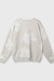 10Days Soft White Melee statement sweater flower