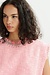 Essentiel Antwerp Koraal Rhinestone Trim Top