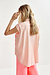 Essentiel Antwerp Roze Sequin Sleeveless Blouse