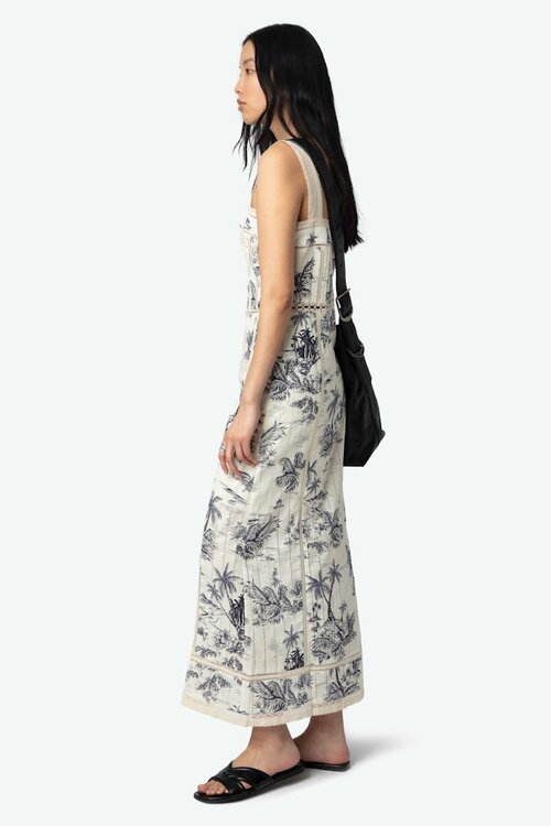 Zadig & Voltaire Ecru Jurk