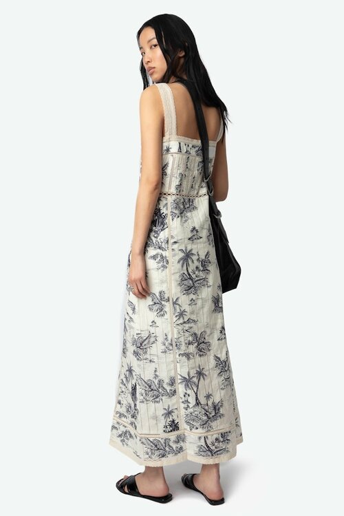 Zadig & Voltaire Ecru Jurk