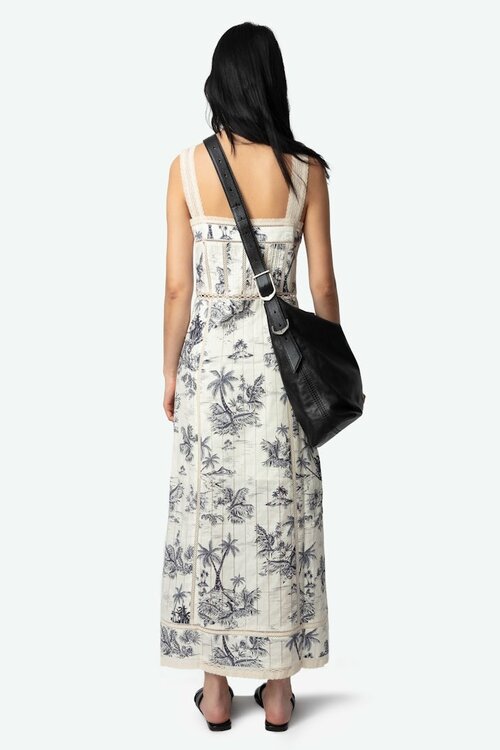 Zadig & Voltaire Ecru Jurk