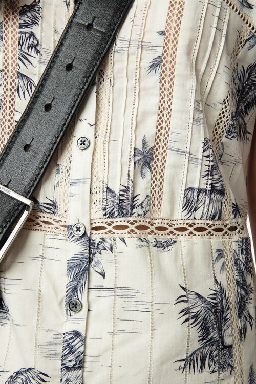 Zadig & Voltaire Ecru Jurk