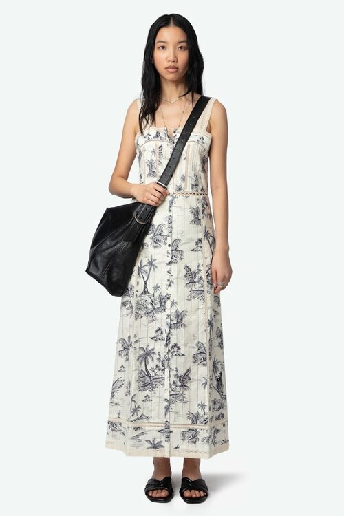 Zadig & Voltaire Ecru Jurk