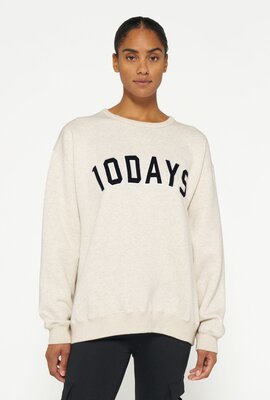 10Days Soft white melee The statement sweater