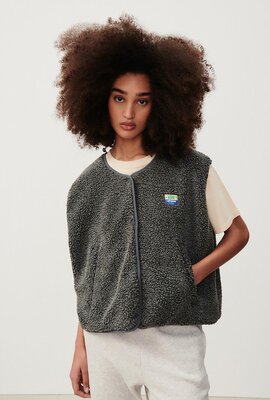 American Vintage Grijs Gilet