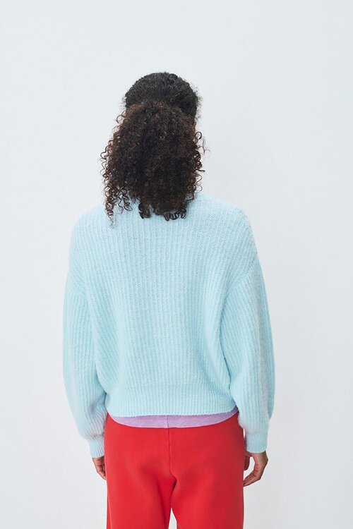 American Vintage Blauw Gebreid Trui