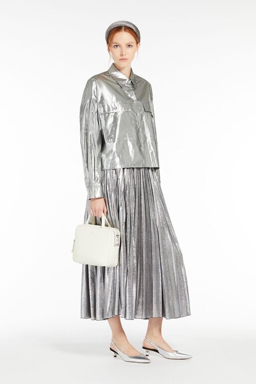 Max Mara Weekend Zilveren Rok