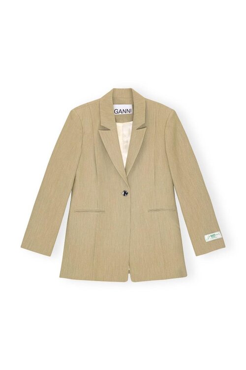 Ganni Camel Blazer