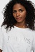 10Days White melee sweater logo