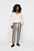 10Days Snake Print long cropped jogger snake