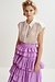 Essentiel Antwerp Wit Sequin Mesh Blouse
