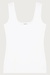 Neeve Off White Katoenen Top