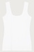 Neeve Off White Katoenen Top