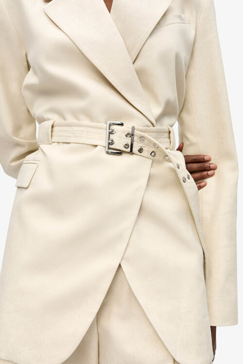 Ganni Off White Blazer