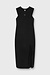 10Days Black easy sleeveless maxi dress