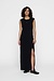 10Days Black easy sleeveless maxi dress