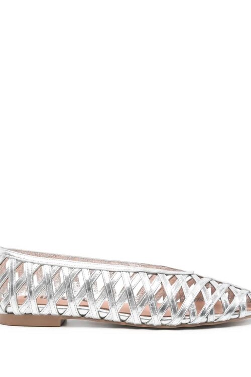 Bibi Lou Zilveren Ballerina Liala Flats