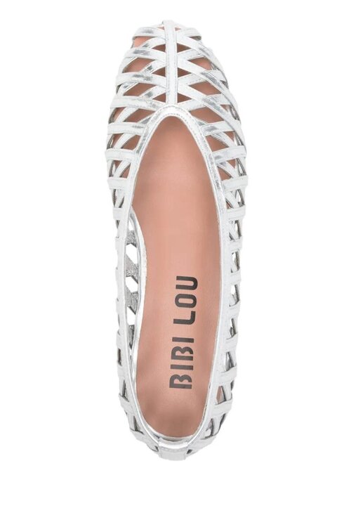 Bibi Lou Zilveren Ballerina Liala Flats