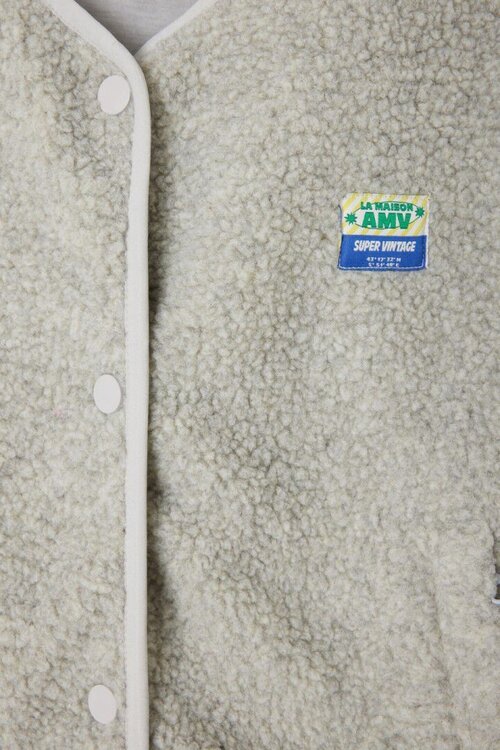 American Vintage Licht Grijze Gilet