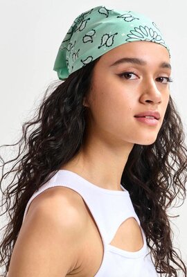 Essentiel Antwerp Turquoise Bandana