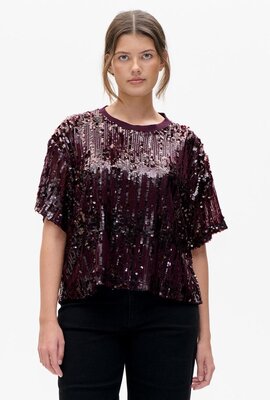 Baum Und Pferdgarten Aubergine Shirt Pailetten Baum Und Pferdgarten Aubergine Shirt Pailetten